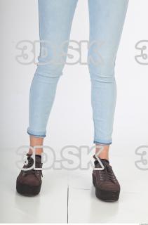 Calf blue jeans of Molly 0001